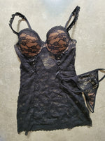 Load image into Gallery viewer, 🖤 Black Lace Dress 🖤 - Lingerie Bundle
