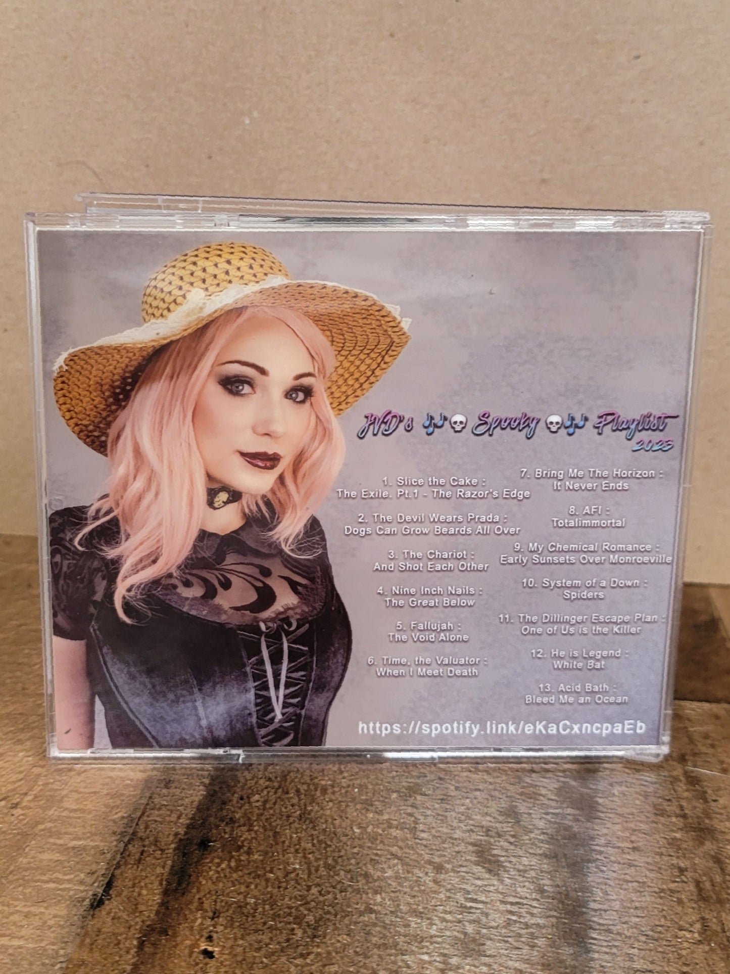 JVD's 🎶💀Spooky💀🎶 Playlist - Limited Edition Collectable CD and Print Package