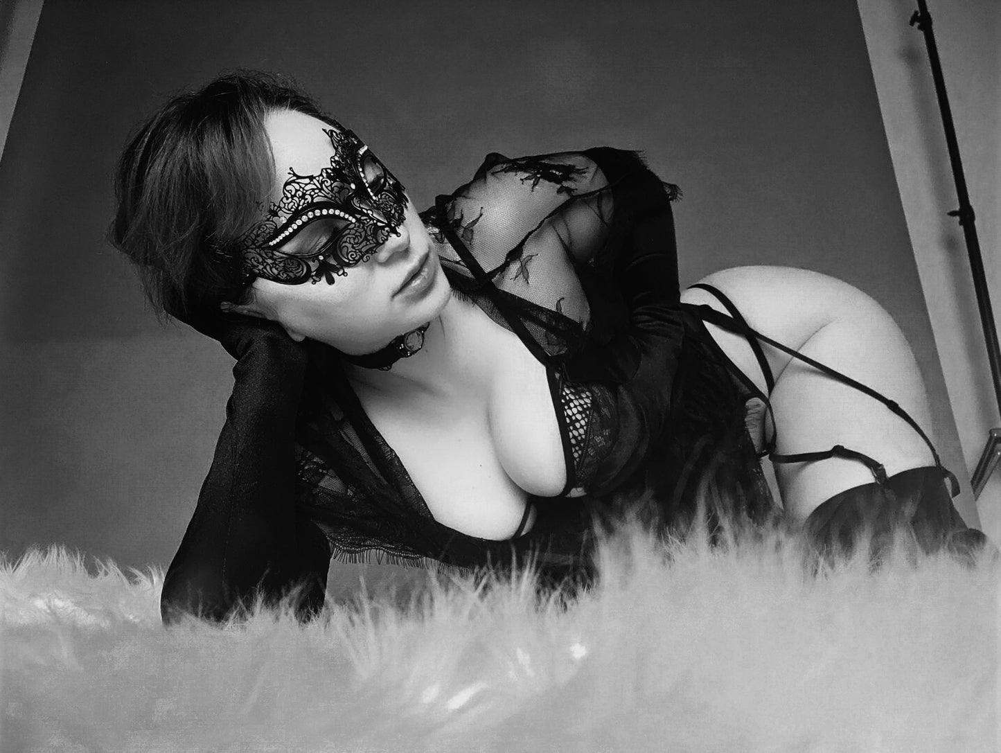 🤍🖤 Glamorous Seductress Black & White 🖤🤍 - Digital Set
