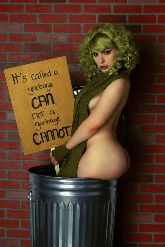 Oscar the Grouch - Pin up - Butt